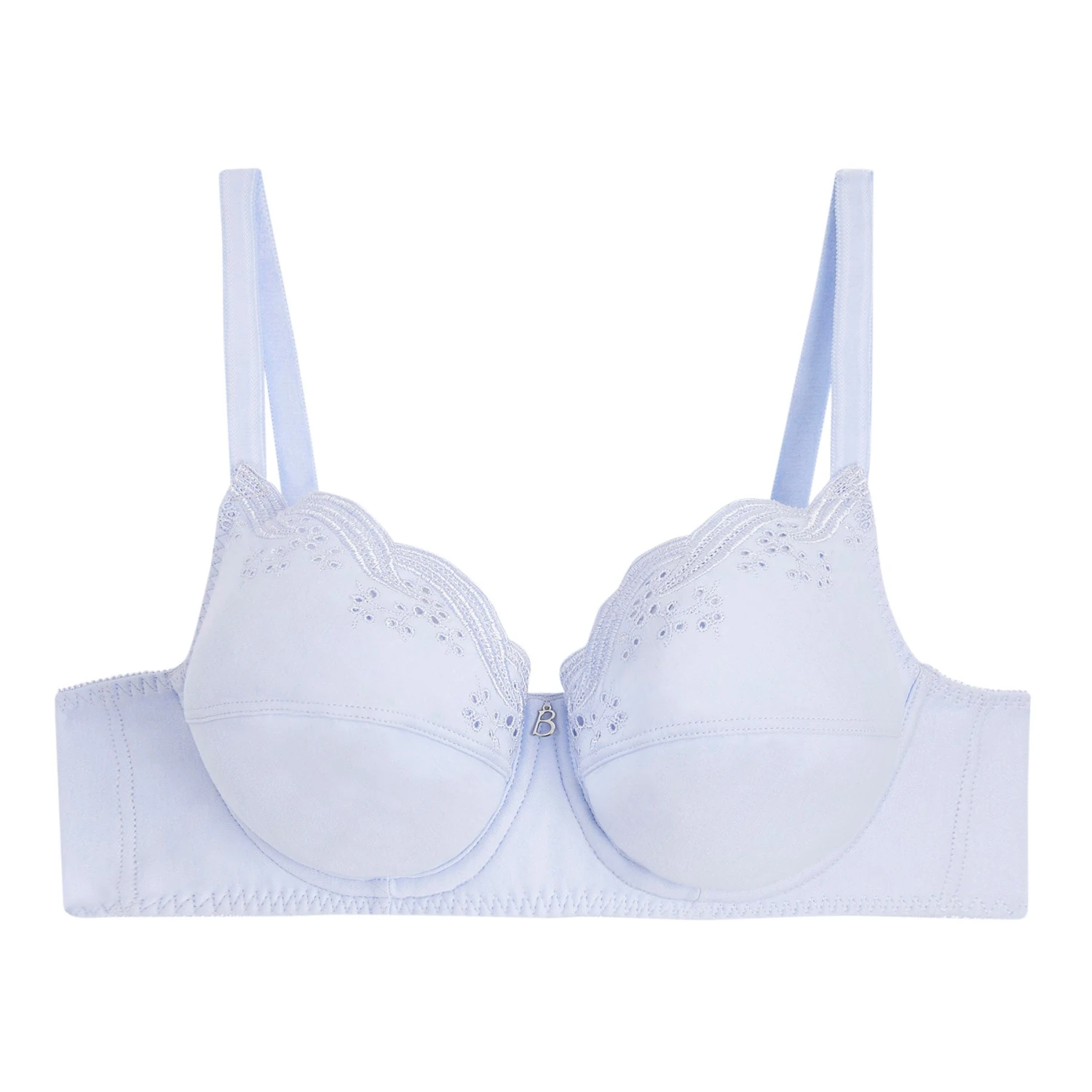 Soutien-gorge Emboîtant Avec Armatures Bleu Tendre EMILY COTON 3 Soutien-gorge Emboîtant Avec Armatures Bleu Tendre EMILY COTON