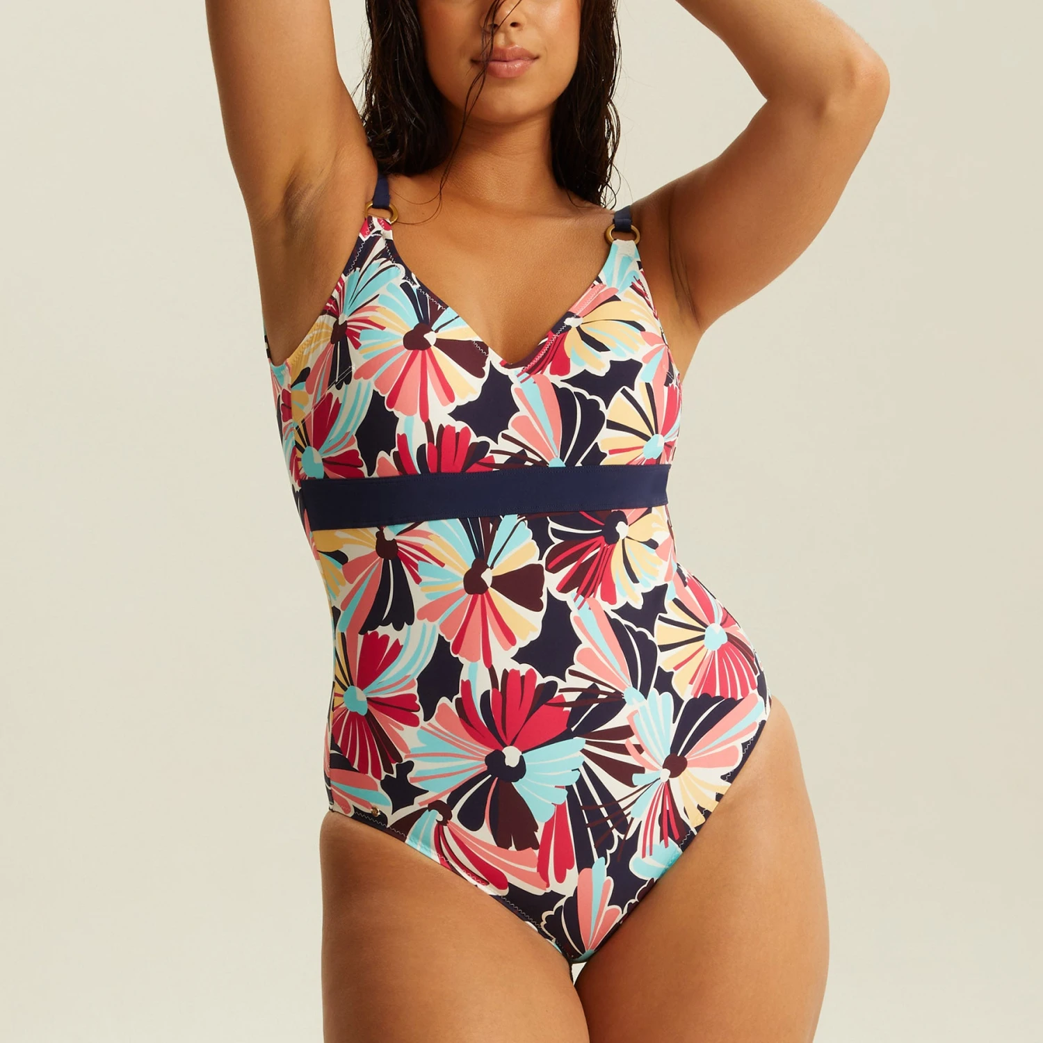 Maillot Une Pièce Sans Armatures Floral ANTIOCO 5 Maillot Une Pièce Sans Armatures Floral ANTIOCO – Image 3